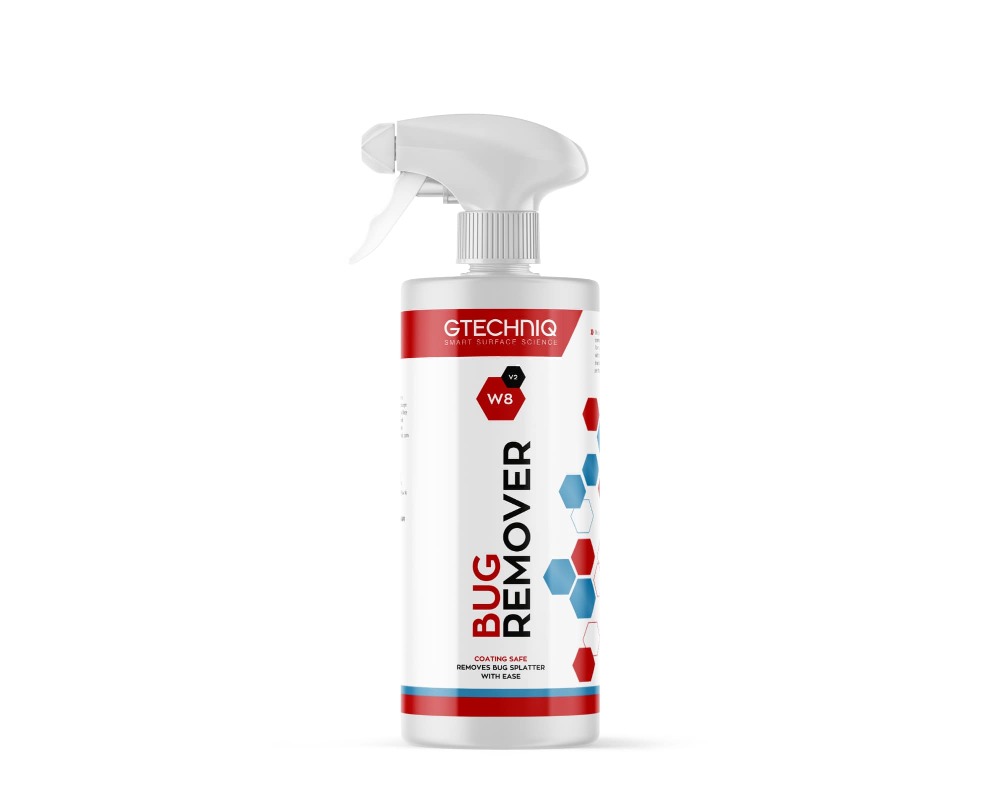 Gtechniq W8 Bug Remover - Produkt do usuwania owadów z lakieru 500ml