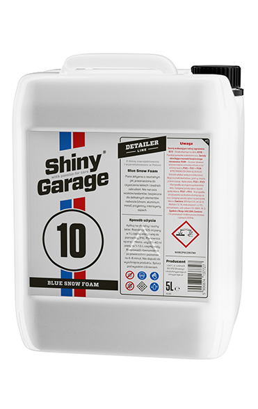 Shiny Garage Blue Snow Foam Niebieska piana aktywna neutralne pH 5000ml